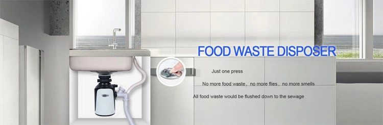 Kitchenware Garbage Disposal Machine Household Food Waste Disposer Bone Crusher Equipment in Sink