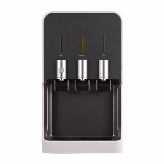 4 Stages Desktop Hot and Cold Pipeline Water Purifier with UF or RO Filters (70C)